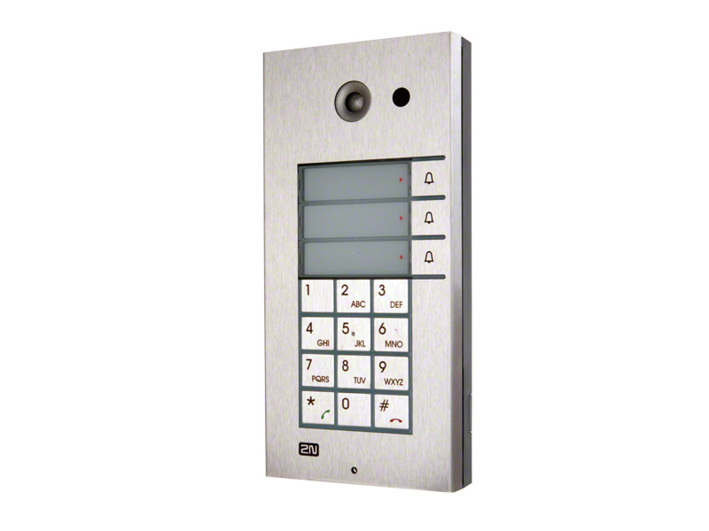 2N EntryCom a/b Vario 3 Klingeltasten und Codeschloss