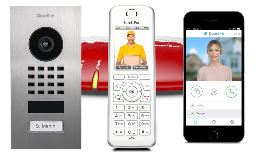 WLAN Video Türklingel für AVM FRITZ!Box