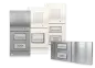 Preview: Doorline Classic a/b T01/T02 weiss und silber Preview: Doorline Classic a/b T01/T02 weiss und silber