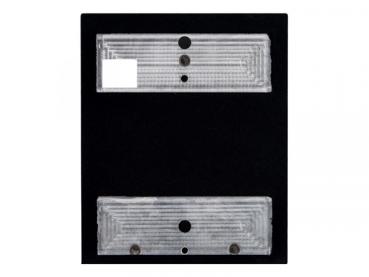 2N Verso Montageplatte für 1 Modul Rückseite
