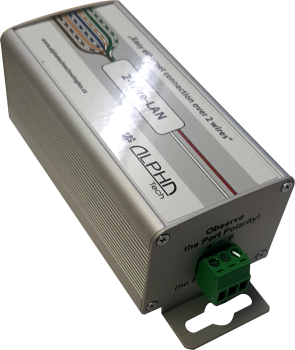 3-Draht-Gigabit-Netzwerk-Adapter mit PoE