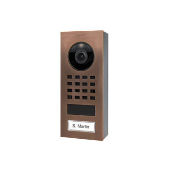 Doorbird D1101V - Edelstahl V4A Bronze-Optik