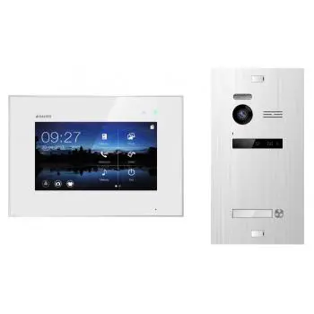 Balter EVO Set mit 1 Klingeltaster silber