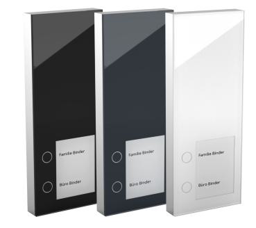 Doorline Slim schwarz anthrazit weiss