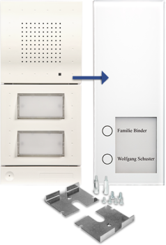 Preview: Doorline Pro Exclusiv / Doorline Slim Montageadapter