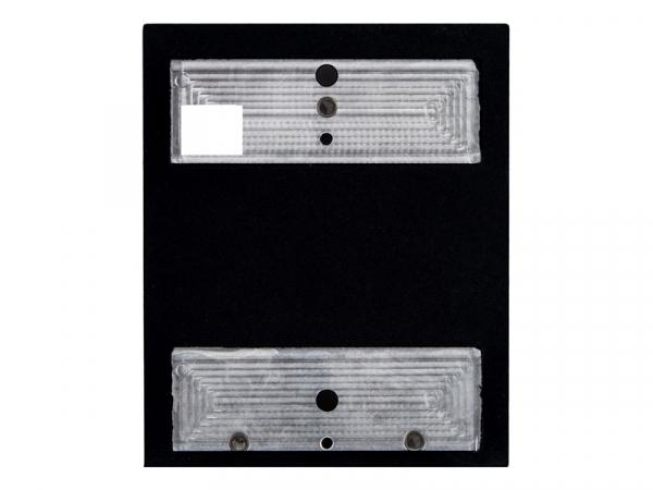 2N Verso Montageplatte für 1 Modul Rückseite
