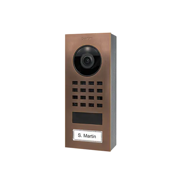 Doorbird D1101V - Edelstahl V4A Bronze-Optik