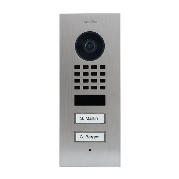 Doorbird D1102V Unterputz, V2A, V4A