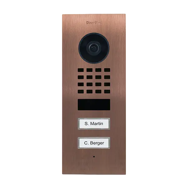 Doorbird D1102V Unterputz Bronzeoptik