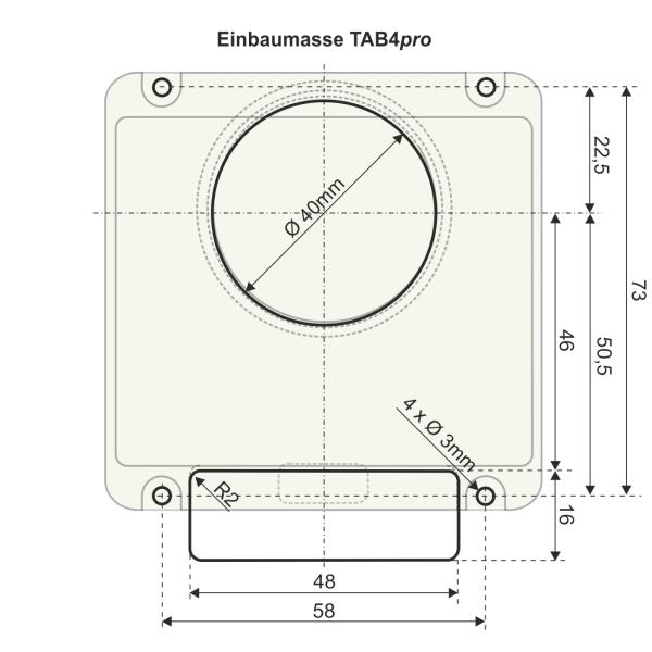 L-TEK TAB4 DClite Abmessungen