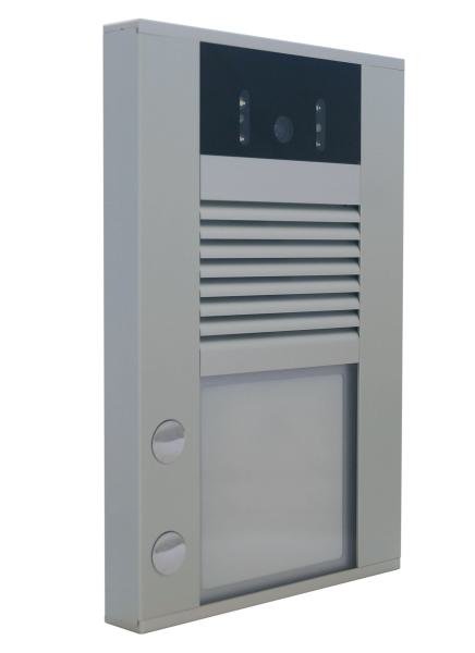 IP Video Türsprechanlage für AVM FRITZ!Box mit 2 Klingeltasten